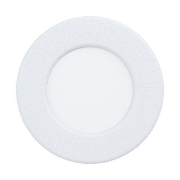 Spot incastrat baie FUEVA 5 99202 EGLO, LED 2.7W, 330lm, 3000K, IP44, Ø86mm - 1