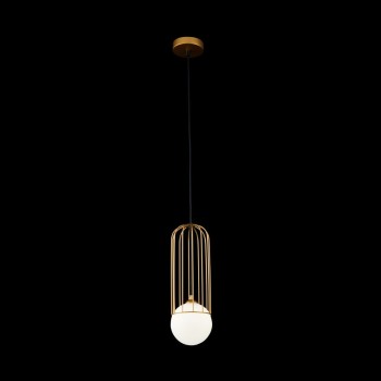 Pendul MAYTONI Telford P361PL-01G, D12, G9, 1x25W, gold - 1
