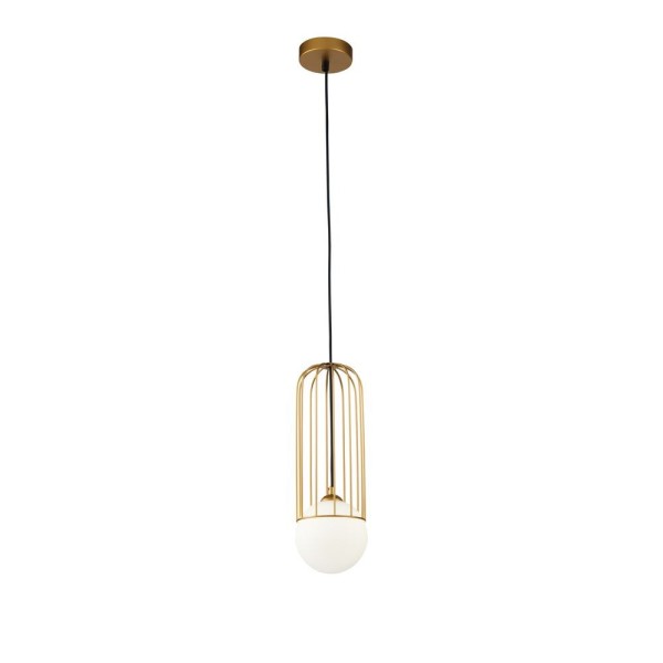 Pendul MAYTONI Telford P361PL-01G, D12, G9, 1x25W, gold - 1