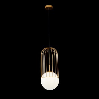 Pendul MAYTONI Telford P363PL-01G, D20, E27, 1x40W, gold - 1