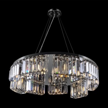 Lustra MAYTONI Colline MOD083PL-09CH, G9 9X40W, Transparent - 1