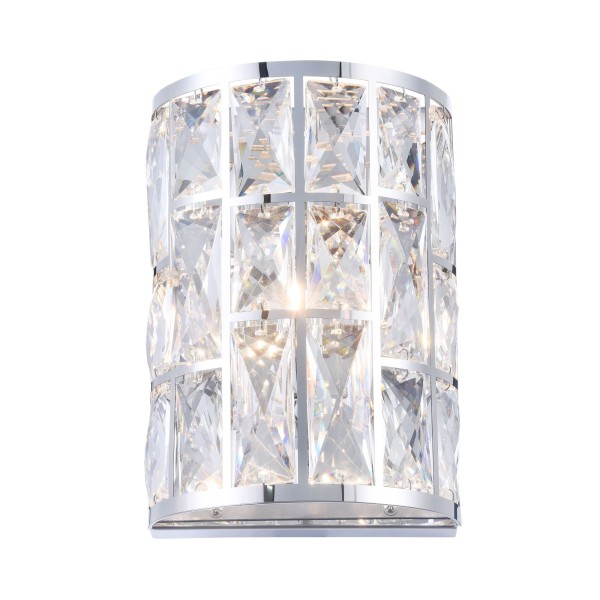 Aplica perete MAYTONI Gelid MOD184-WL-01-CH, E27 1X60W, Transparent - 1