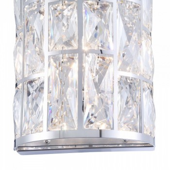 Aplica perete MAYTONI Gelid MOD184-WL-01-CH, E27 1X60W, Transparent - 1