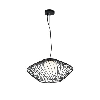 Pendul MAYTONI Spider P364PL-01B, E27 1X40W, Negru - 1