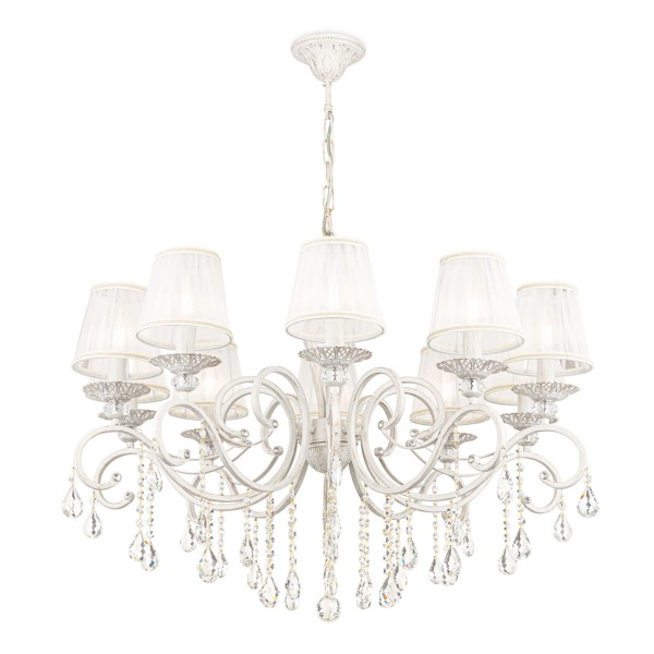 Candelabru MAYTONI Grace ARM247-10-G, E14 10X40W, Alb - 1