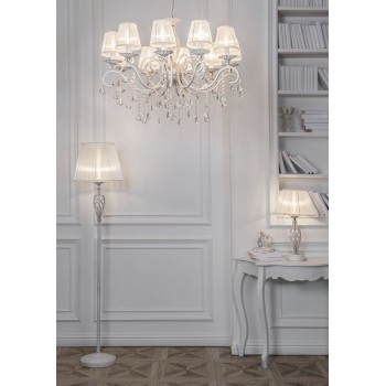 Candelabru MAYTONI Grace ARM247-10-G, E14 10X40W, Alb - 1