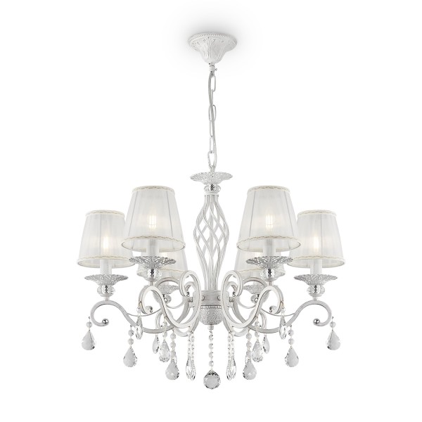 Candelabru MAYTONI Grace ARM247-06-G, E14 6X40W, Alb - 1