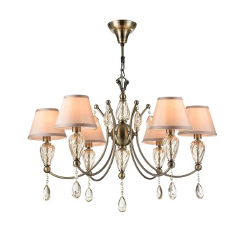 Candelabru MAYTONI Murano RC855-PL-06-R, E14 6X40W, Bej - 1