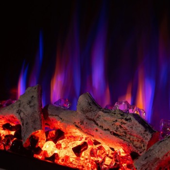 Semineu electric incorporabil ArtFlame TOMAS, 508x646x186mm, 1500W, 50 combinatii de culori