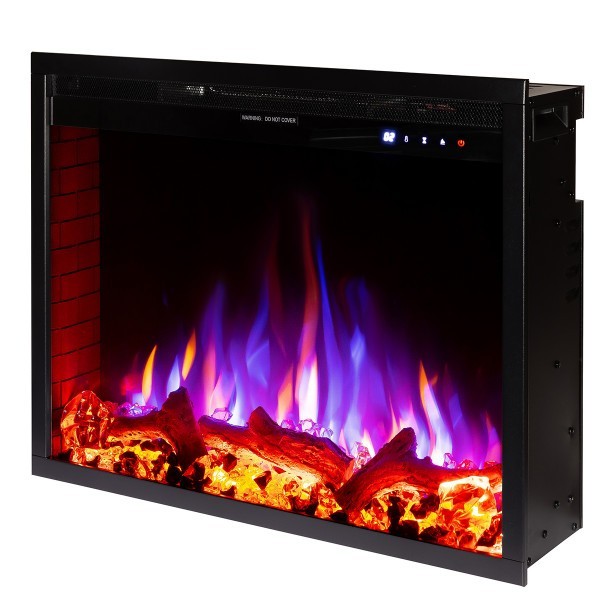 Semineu electric incorporabil ArtFlame TOMAS, 508x646x186mm, 1500W, 50 combinatii de culori
