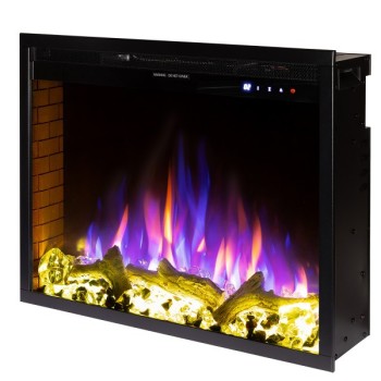 Semineu electric incorporabil ArtFlame TOMAS, 508x646x186mm, 1500W, 50 combinatii de culori