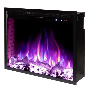 Semineu electric incorporabil ArtFlame TOMAS, 508x646x186mm, 1500W, 50 combinatii de culori