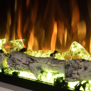 Semineu electric incorporabil ArtFlame TOMAS MAXI, 508x748x186 mm, 1500W, 50 combinatii de culoare
