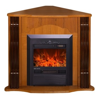 Semineu electric cu mobilier ArtFlame CRISTINA & CLASIC DE COLT, 950 x 882 x 300 mm, nuc, cu telecomanda - 1