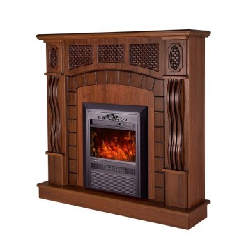 Semineu electric cu mobilier nuc ArtFlame CRISTINA & AMSTERDAM, 1120x1150x300mm, 2000W, flacăra in 5 niveluri, cu telecomanda