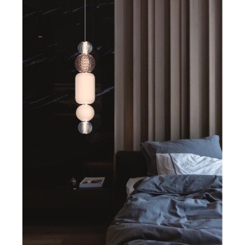 Pendul COLLAR Maytoni P069PL-L35CH3K, LED 35W, 1550lm, crom - 1