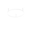 Plafoniera design ORACLE Slim Round 265971 Ideal Lux, D50, 3000k, LED 30W, alb