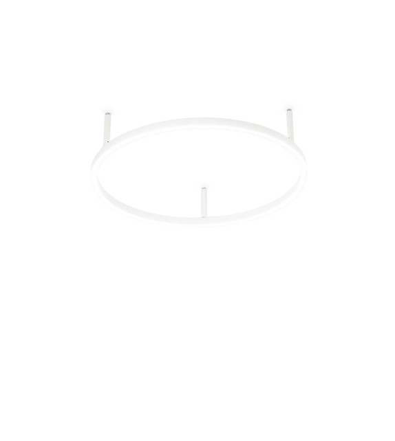 Plafoniera design ORACLE Slim Round 265971 Ideal Lux, D50, 3000k, LED 30W, alb - 1