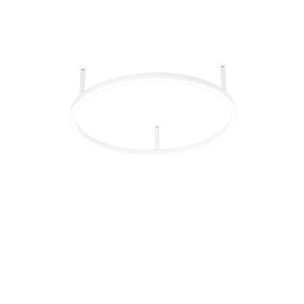 Plafoniera design ORACLE Slim Round 265971 Ideal Lux, D50, 3000k, LED 30W, alb - 1