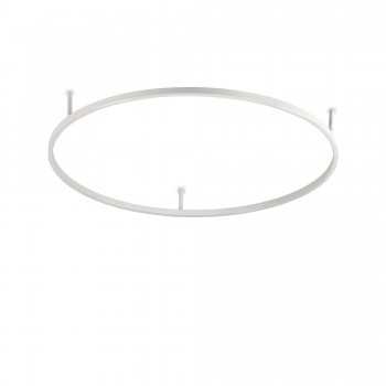Plafoniera design ORACLE Slim Round 266015 Ideal Lux, D90, 3000k, LED 51W, alb - 1
