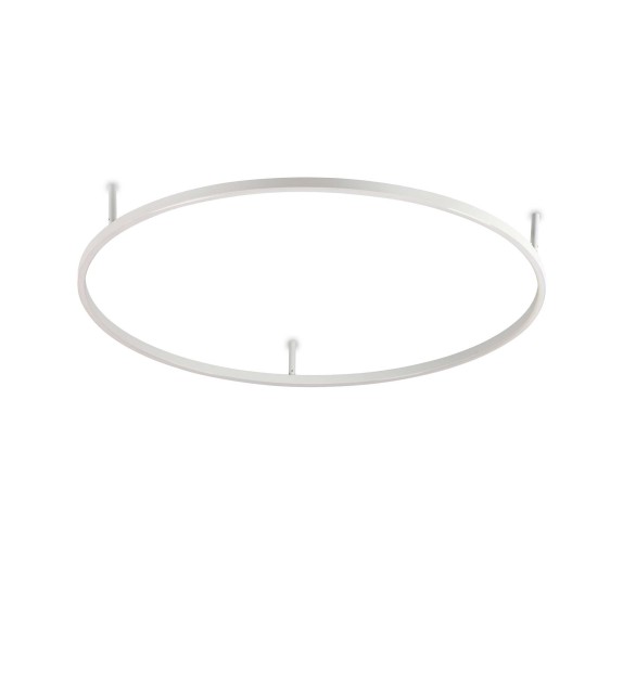 Plafoniera design ORACLE Slim Round 266015 Ideal Lux, D90, 3000k, LED 51W, alb - 1