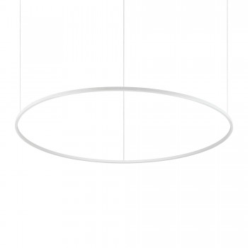 Lustra design ORACLE Slim Round 265957 Ideal Lux, D150, 3000k, LED 87W, alb - 1
