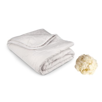 Pilota pentru iarna Wool & Comfort 180×200 cm, cu umplutura calduroasa din lana densitate 300 g/m² - 1