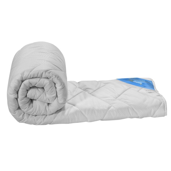 Pilota pentru iarna Somnomed antiacarieni si antifungi, 200x220cm, cu umplutura calduroasa microfibra densitate 400 g/m² - 1