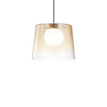 Pendul design FADE SP1 271316 Ideal Lux, G9, 1x15W, chihlimbar - 1