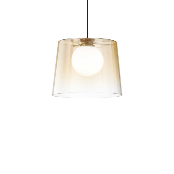 Pendul design FADE SP1 271316 Ideal Lux, G9, 1x15W, chihlimbar - 1