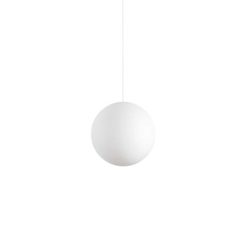 Pendul design CARTA SP1 226026 Ideal Lux, Ø 30cm, E27 1x60W, alb - 1