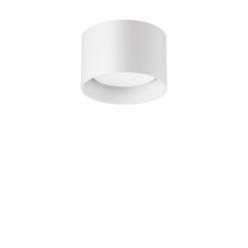 Plafoniera design SPIKE PL1 277417 Ideal Lux, Ø 10cm, alb - 1