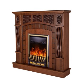 Semineu electric cu mobilier ArtFlame MERIDIAN & AMSTERDAM, 1150 x 1100 x 300 mm, nuc, cu telecomanda - 1