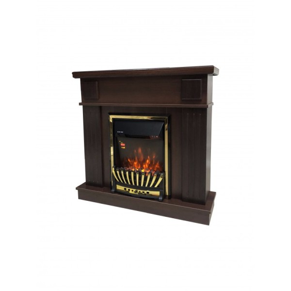 Semineu electric cu mobilier ArtFlame MERIDIAN & MARINA, 1048 x 978 x 300 mm, maro, cu telecomanda - 1