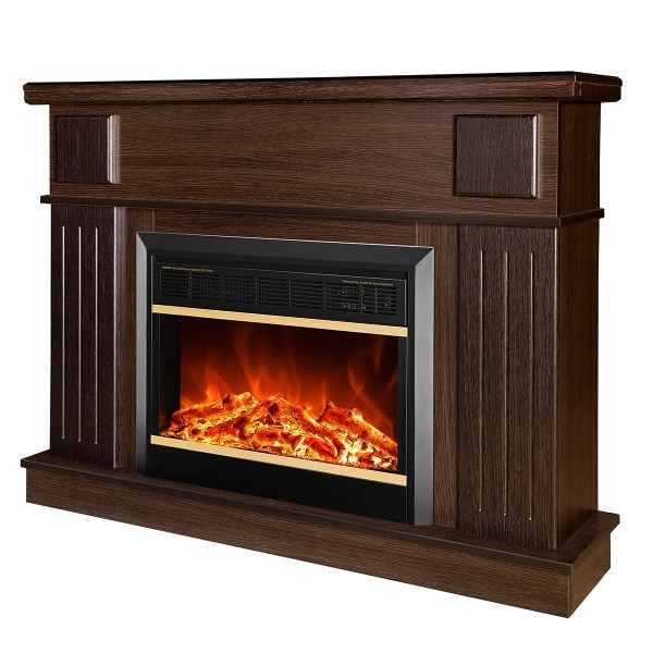 Semineu electric cu mobilier ArtFlame MARS & OLIMPIA wenge, 1200 x 950 x 300 mm, cu telecomanda - 1