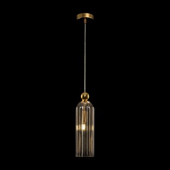 Pendul decorativ ANTIC Maytoni MOD302PL-01CG, D10, E14 1x 40W, alama - 1