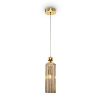 Pendul decorativ ANTIC Maytoni MOD302PL-01CG, D10, E14 1x 40W, alama - 1