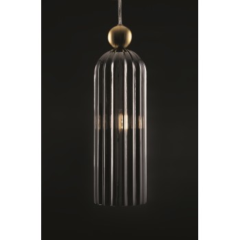 Pendul decorativ ANTIC Maytoni MOD302PL-01GR, D10, E14 1x 40W, alama - 1