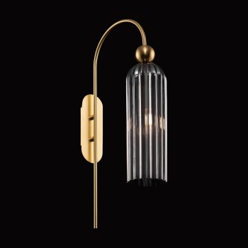 Lampa de perete decorativa ANTIC Maytoni MOD302WL-01GR, E14 1x 40W, alama - 1