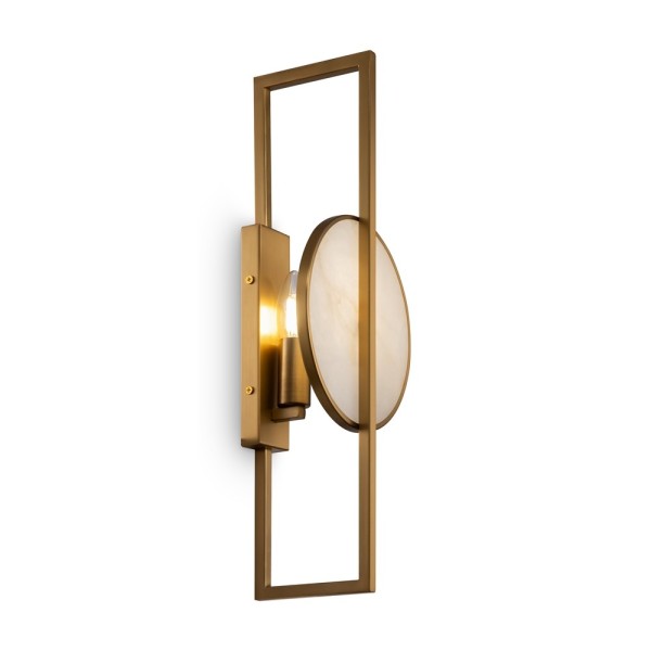 Lampa de perete decorativa MARMO Maytoni MOD302WL-01CG, E14 1x 40W, gold - 1