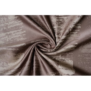 Draperie Brooklyn Mendola Home Textiles, 140x245cm, cu inele, maro - 1
