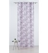 Draperie City Mendola Home Textiles, 140x245cm, cu inele, gri