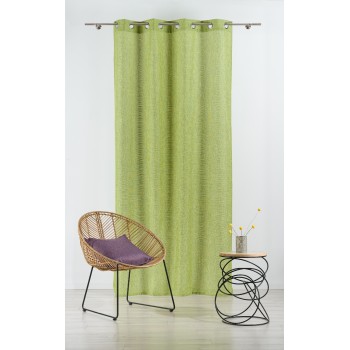 Draperie Colin Mendola Home Textiles, 140x245cm cu inele, verde - 1