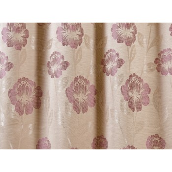 Draperie Izolde Mendola Home Textiles, 140x245cm cu inele, mov - 4