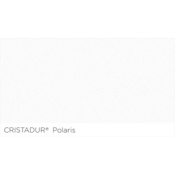 Set chiuveta cu baterie bucatarie Schock Mono N-100S 490 x 510 mm si Laios Cristadur Polaris, alb polar - 1