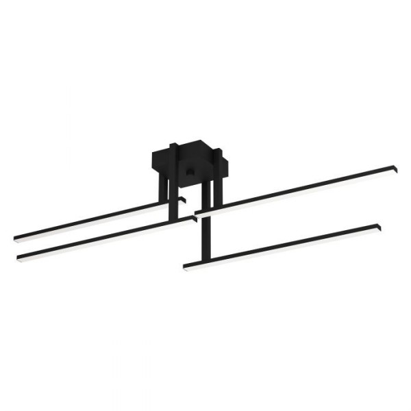 Plafoniera EGLO IPOLITTO 99817, LED 4X7.5W, 3600lm, 3000K, Negru - 1