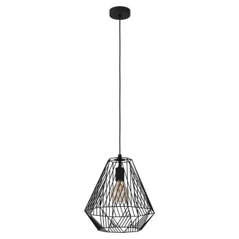 Pendul EGLO STYPE 43692, E27 1X40W Ø330, Negru - 1