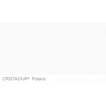 Chiuveta bucatarie Schock Galaxy N-100 Cristadur Polaris 600 x 530 mm, granit, montare pe blat, alb polar - 1