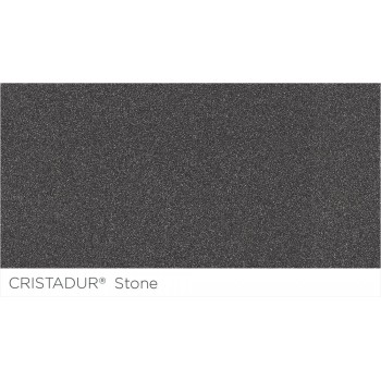 Chiuveta bucatarie Schock Greenwich N-100XL Cristadur Stone 750 x 455 mm, granit, montare pe/sub blat, gri piatra - 1