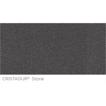 Chiuveta bucatarie Schock Greenwich N-100XL Cristadur Stone 750 x 455 mm, granit, montare pe/sub blat, gri piatra - 1